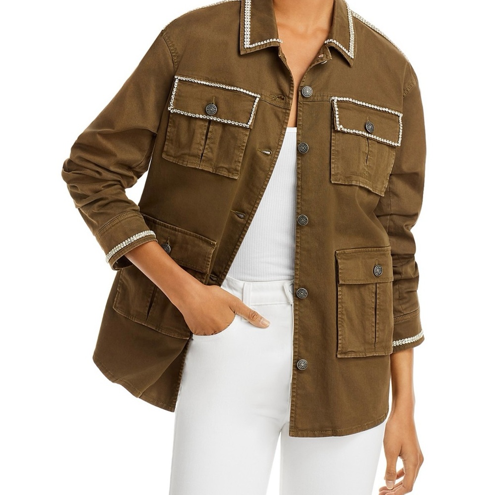 Olive color Military Style Women's Jacket
